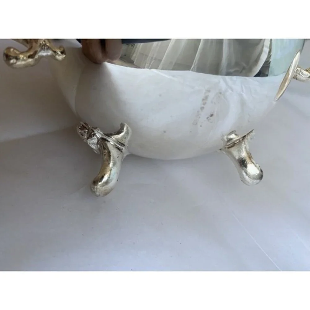 Vintage Leonard Co Silver-plated 3 Piece Coffee/Tea Pot Sugar Creamer Set